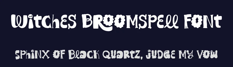 Witches Broomspell Font by Dreamink Studio — Display Font — thumbnail 2