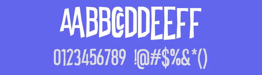 Witches Skeletons Font by AM Designs — Display Font — thumbnail 3