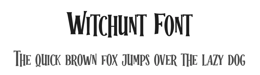Witchunt Font by Artnivora Studio — Display Font