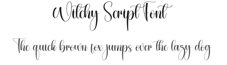 Witchy Script Font by creativeletter — Script Handwritten Font