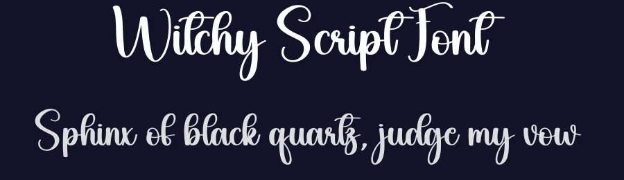 Witchy Script Font by creativeletter — Script Handwritten Font — thumbnail 2