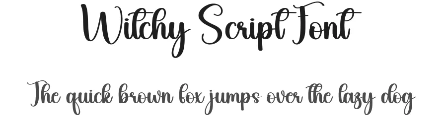 Witchy Script Font by creativeletter — Script Handwritten Font
