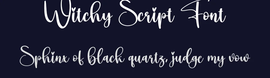 Witchy Script Font by creativeletter — Script Handwritten Font — thumbnail 2