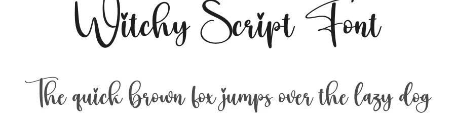 Witchy Script Font by creativeletter — Script Handwritten Font