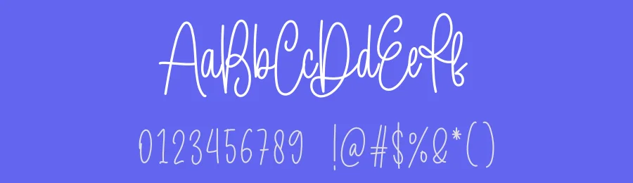 With Farmhouse Handwritten Font by creativeletter — Script Handwritten Font — thumbnail 3