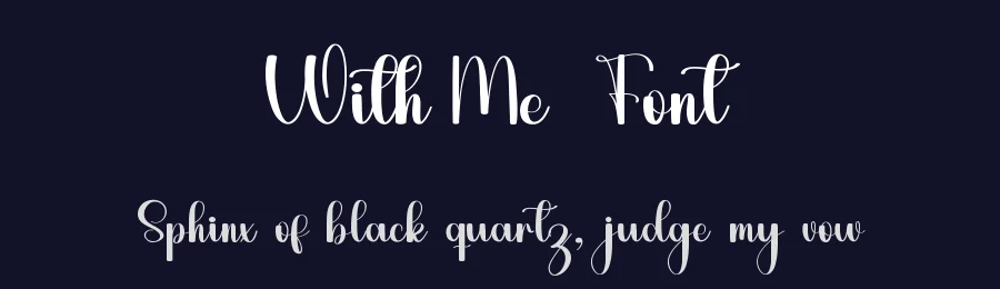 With Me Font by inermediaSTUDIO — Script Handwritten Font — thumbnail 2