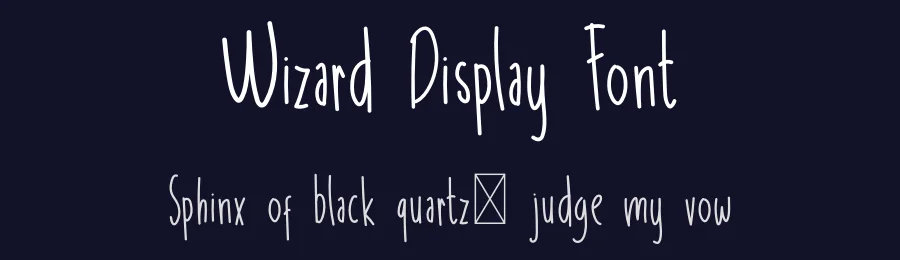 Wizard Display Font by Koplexsstudio — Display Font — thumbnail 2