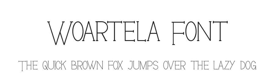 Woartela Font by hayoyuka8 — Serif Font