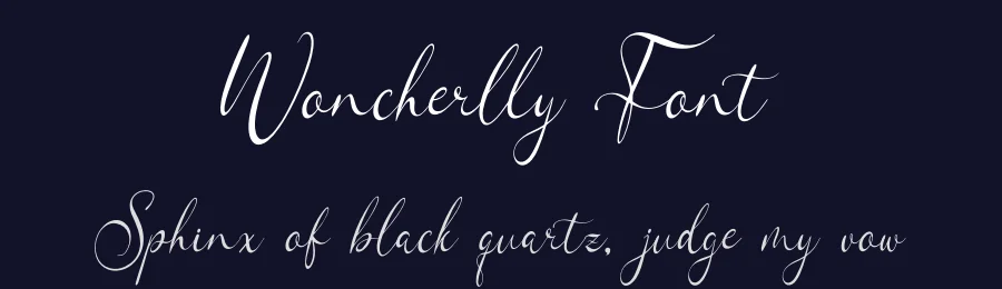 Woncherlly Font by Denustudios — Script Handwritten Font — thumbnail 2