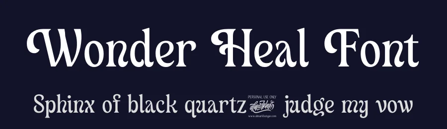 Wonder Heal Font by Almarkha Type — Display Font — thumbnail 2