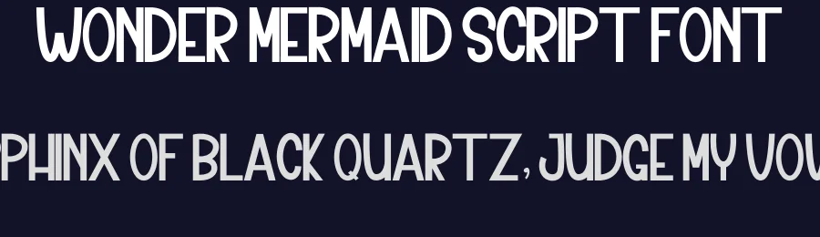 Wonder Mermaid Script Font by inermediaSTUDIO — Display Font — thumbnail 2