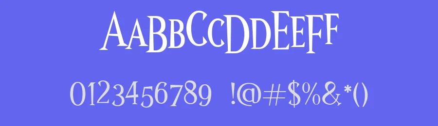Wonder Night Display Font by Arterfak Project — Display Font — thumbnail 3