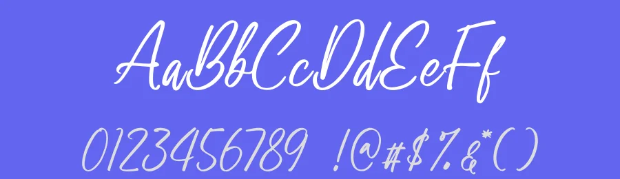 Wonder Sky Font by glorytype — Script Handwritten Font — thumbnail 3