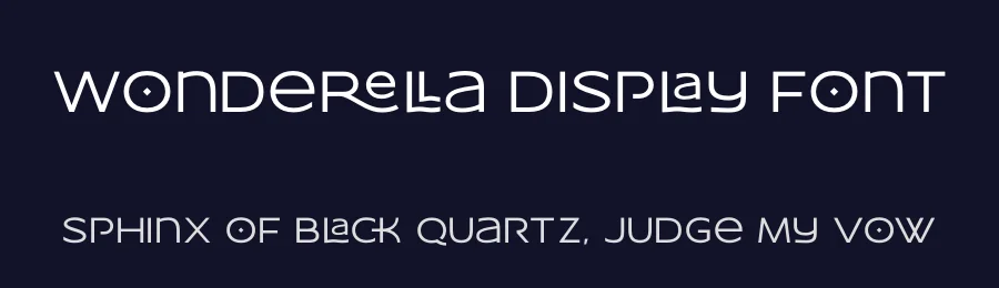 Wonderella Display Font by Almarkhatype Studio — Sans Serif Font — thumbnail 2
