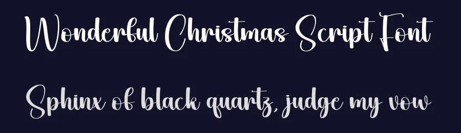 Wonderful Christmas Script Font by andikastudio — Script Handwritten Font — thumbnail 2
