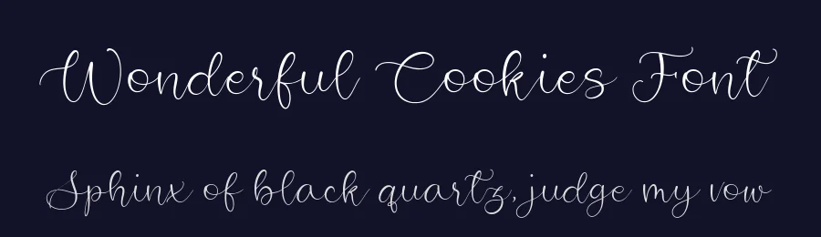 Wonderful Cookies Font by balpirick — Script Handwritten Font — thumbnail 2