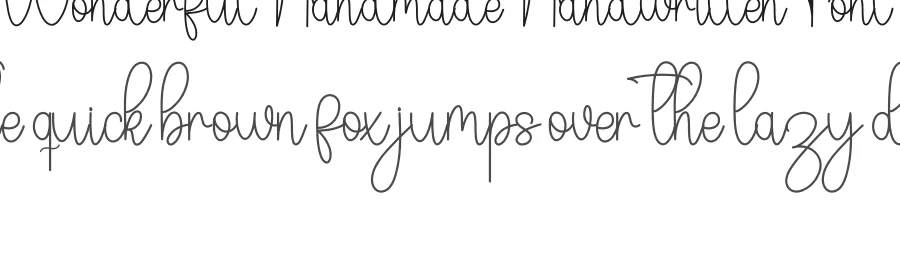 Wonderful Handmade Handwritten Font by inermediaSTUDIO — Script Handwritten Font