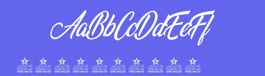 Wonderful Night Script Font by Billy Argel — Script Handwritten Font — thumbnail 3