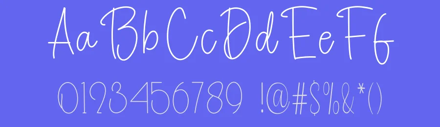 Wonderful Rainbow Script Font by freshtypeink — Script Handwritten Font — thumbnail 3