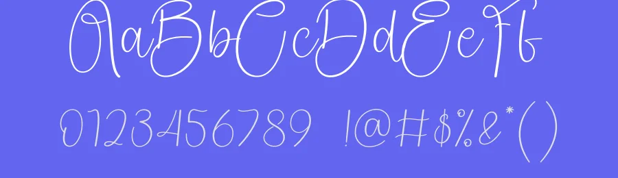Wonderful Samantha Handwritten Font by creativeletter — Script Handwritten Font — thumbnail 3