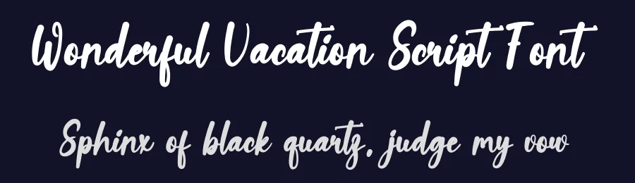 Wonderful Vacation Script Font by inermediaSTUDIO — Script Handwritten Font — thumbnail 2