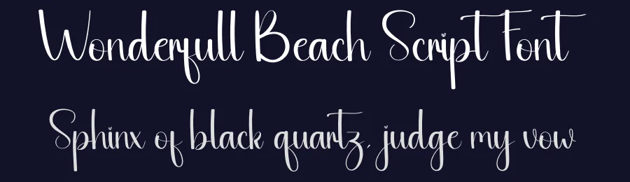 Wonderfull Beach Script Font by andikastudio — Script Handwritten Font — thumbnail 2