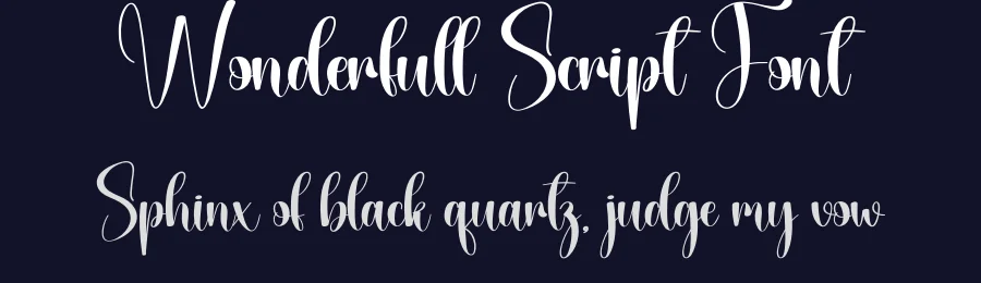 Wonderfull Script Font by andikastudio — Script Handwritten Font — thumbnail 2