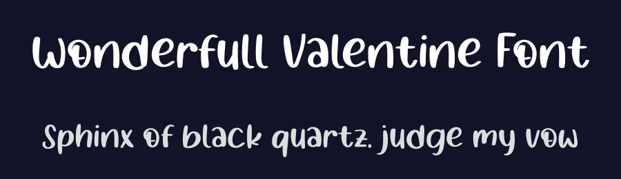 Wonderfull Valentine Font by sugiharto1790 — Decorative Font — thumbnail 2