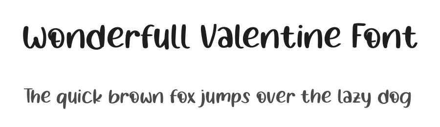 Wonderfull Valentine Font by sugiharto1790 — Decorative Font