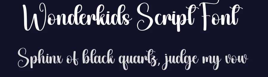 Wonderkids Script Font by andikastudio — Script Handwritten Font — thumbnail 2