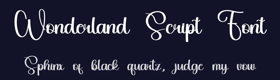 Wonderland Script Font by inermediaSTUDIO — Script Handwritten Font — thumbnail 2