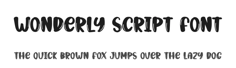Wonderly Script Font by creativeletter — Display Font