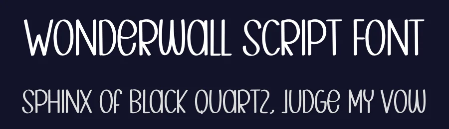 Wonderwall Script Font by inermediaSTUDIO — Display Font — thumbnail 2