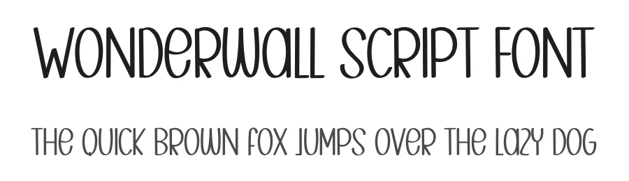 Wonderwall Script Font by inermediaSTUDIO — Display Font