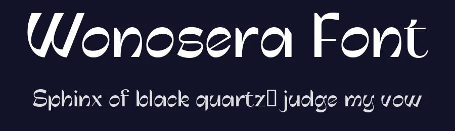 Wonosera Font by Southills Studio — Display Font — thumbnail 2