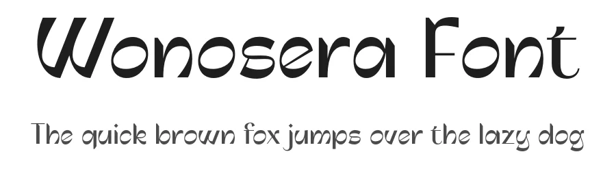 Wonosera Font by Southills Studio β Display Font
