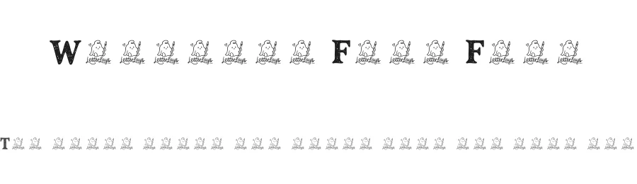 Woodcute Free Font by Letterlays — Display Font