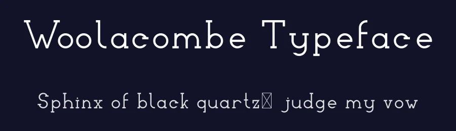 Woolacombe Typeface by edricstudio — Serif Font — thumbnail 2
