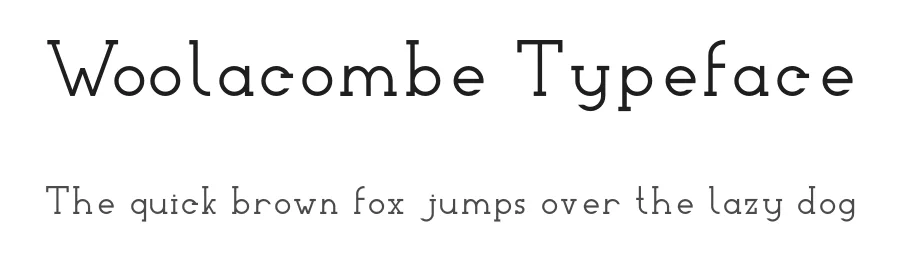 Woolacombe Typeface by edricstudio β Serif Font