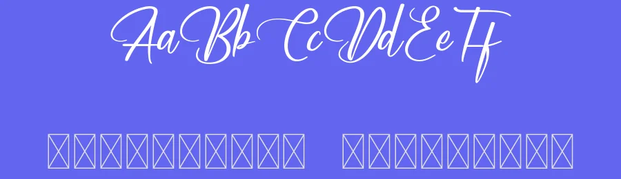 Workday Calligraphy Font by CalligraphyFonts.net — Script Handwritten Font — thumbnail 3