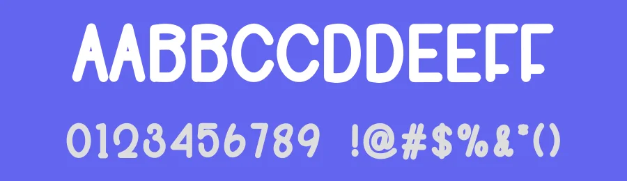 Workout – Cartoon Style Font by freshtypeink — Display Font — thumbnail 3