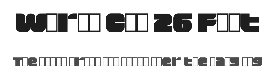 World Cup 26 Font by Robbo — Display Font