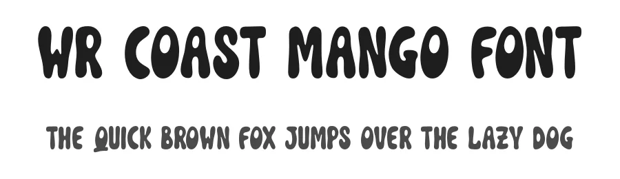 WR Coast Mango Font by Writype1999 — Decorative Font