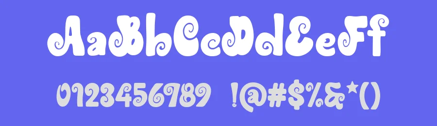 WR Magic Swirl Display Font by Writype1999 — Decorative Font — thumbnail 3