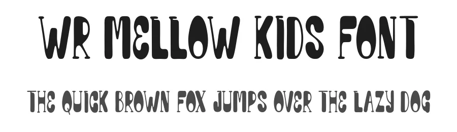 WR Mellow Kids Font by Writype1999 — Decorative Font