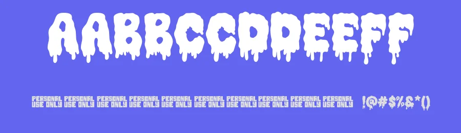 WR Meltdog Font by Writype1999 — Decorative Font — thumbnail 3