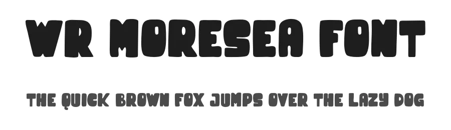 WR Moresea Font by Writype1999 — Decorative Font