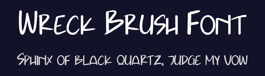 Wreck Brush Font by Creatifontstudios — Script Handwritten Font — thumbnail 2