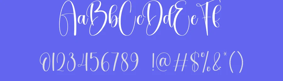 Writing Calligraphy Font by creativeletter — Script Handwritten Font — thumbnail 3
