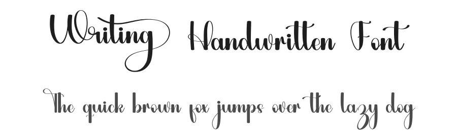 Writing Handwritten Font by inermediaSTUDIO — Script Handwritten Font